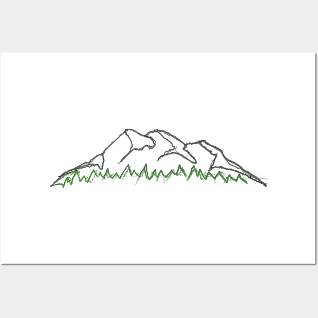 mountains Wall Art by pholange